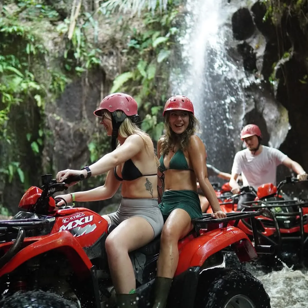 Ubud Adventure Blast: ATV, White Water Rafting & Infinity Pool Chill (10 Hours)